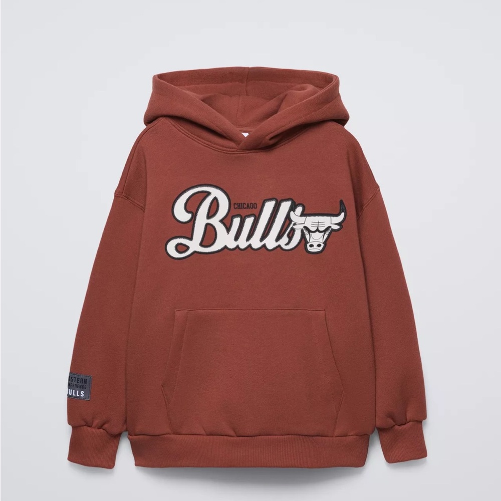 Zara Chicago Bulls NBA official hoodie kids